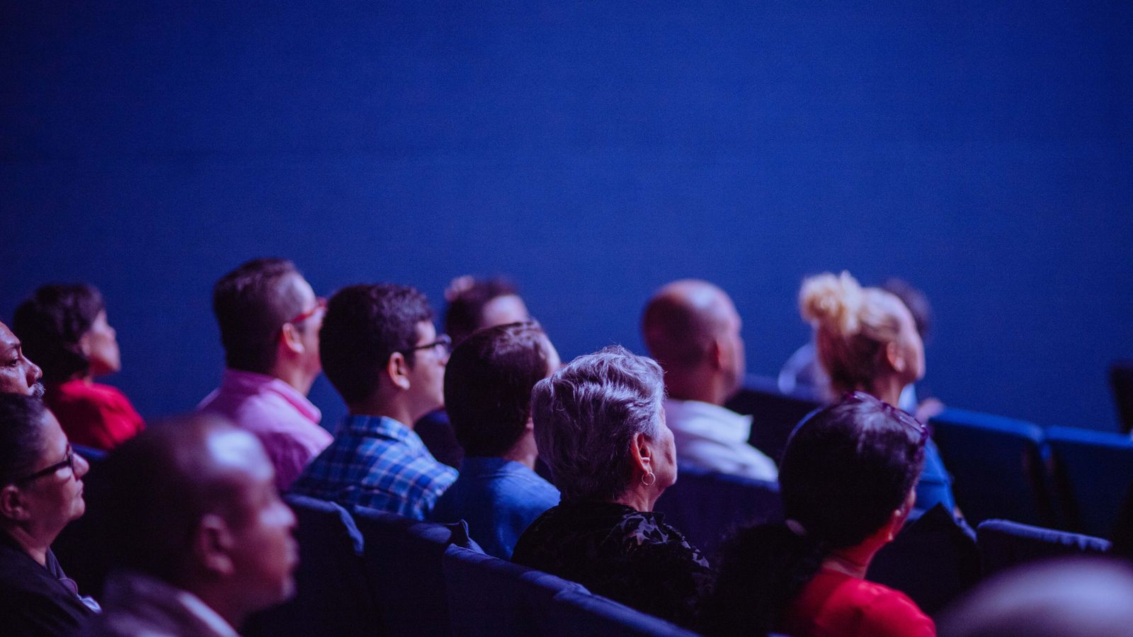 Audience watching event